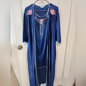 Vintage Lorraine Bathrobe and Nightgown